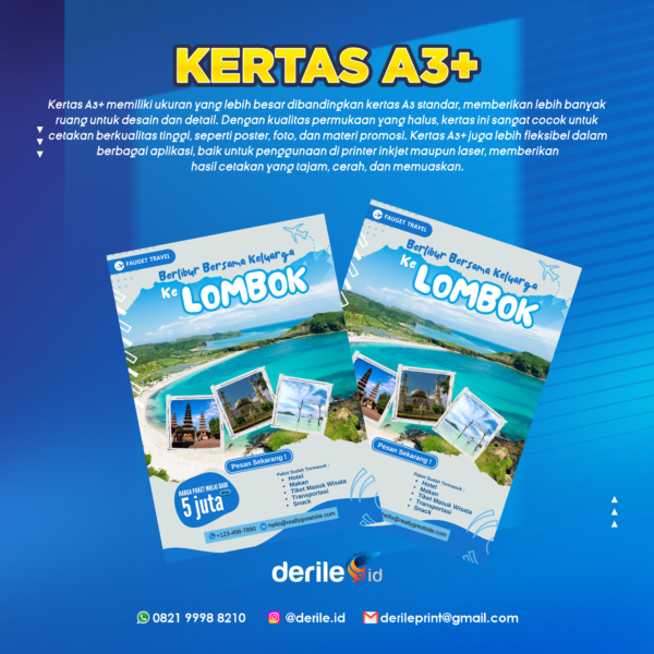 KERTAS A3+