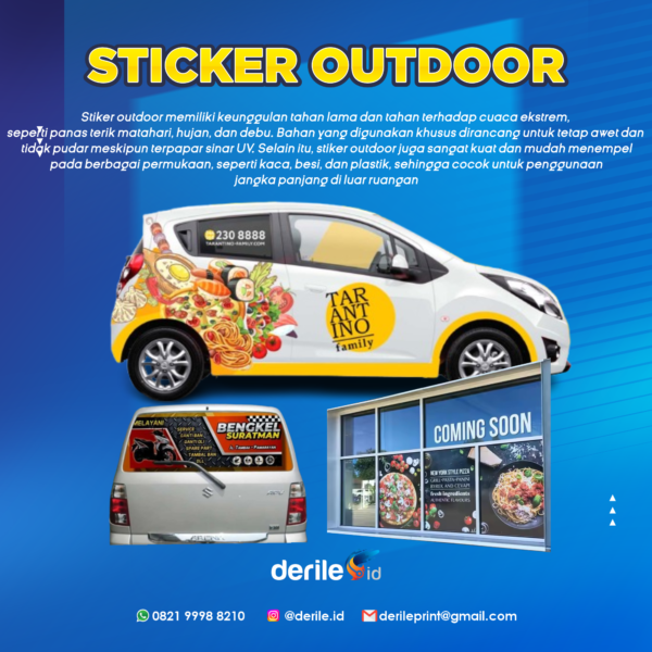 STICKER OUTDOOR